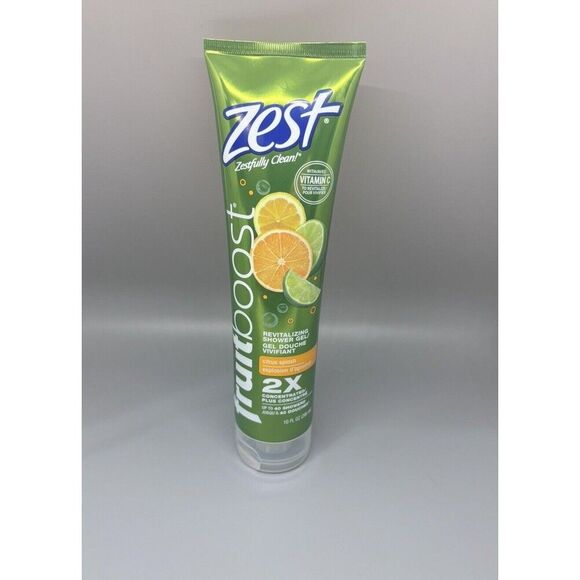 Zest Fruit Boost Citrus Splash Shower Gel 10 Oz - Picture 1 of 2